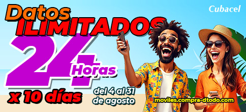 Datos ilimitados 24 horas por 10 días